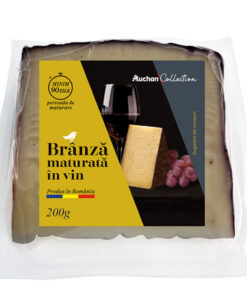 Branza maturata in vin Auchan Collection 200 g